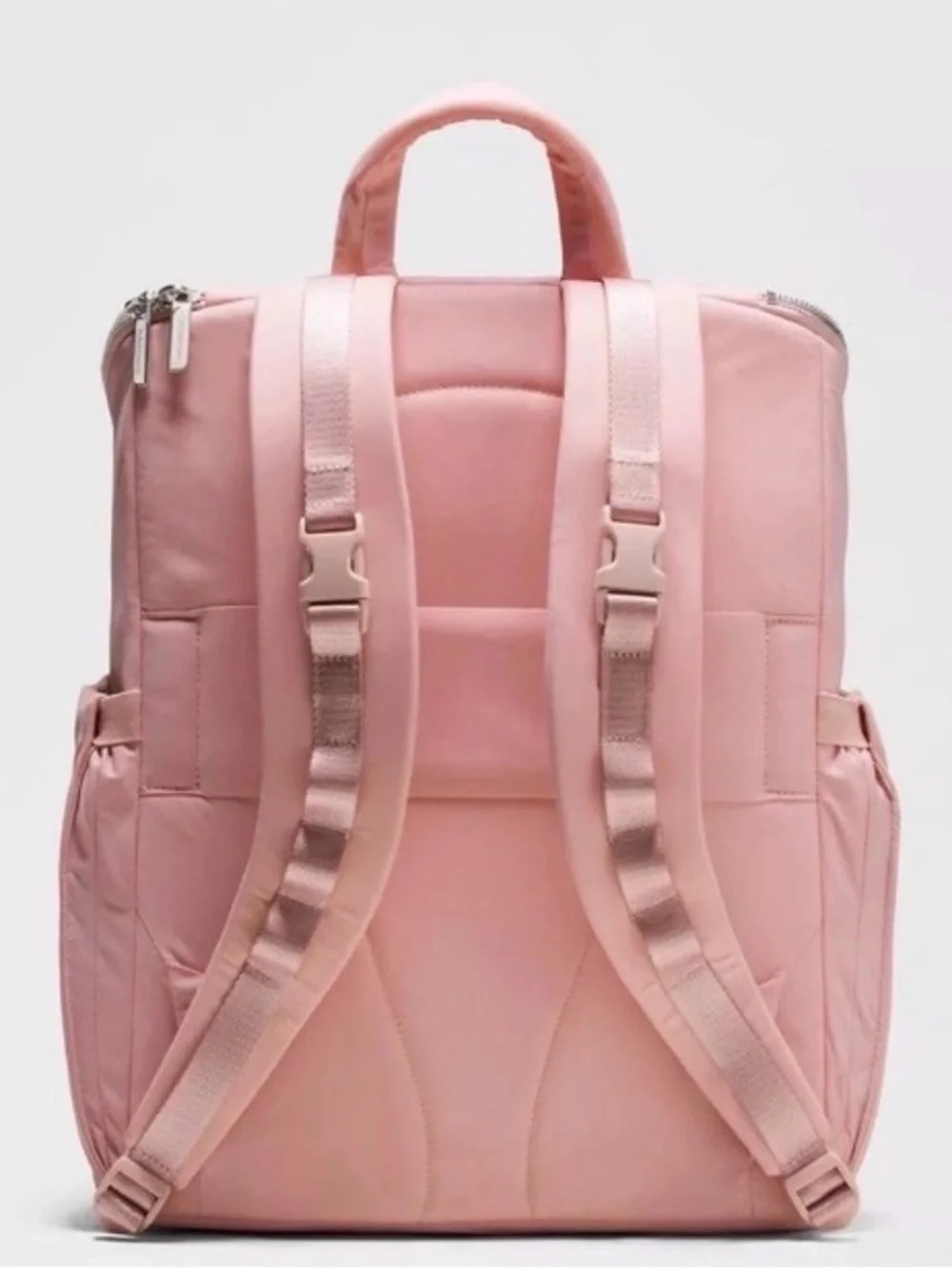 Lululemon Athletica New Parent Backpack 17 L Pink Haze Sheer Oak Rare Diaper Bag